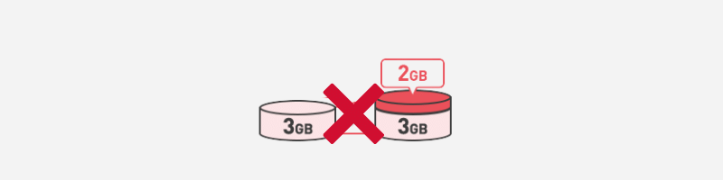 LINEMOはデータ繰り越しがない